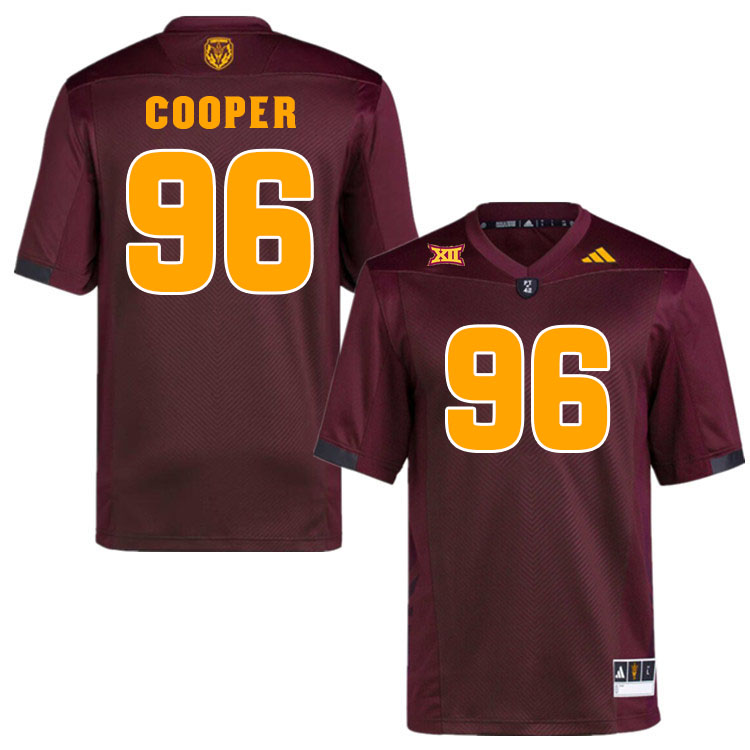 #96 Anthonie Cooper Arizona State Sun Devils College Football Jerseys Stitched-Maroon